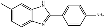 4-(5-甲基-1H-苯并咪唑基-2-基)-苯基胺, 110178-74-0, 结构式