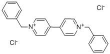 1,1'-ジベンジル-4,4'-ビピリジニウムジクロリド水和物 化学構造式