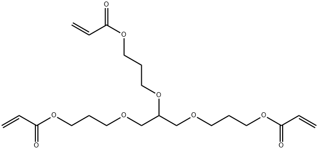 三（3-丙烯酰氧基丙基）甘油醚, 110220-21-8, 结构式