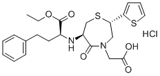 Temocapril hydrochloride Structure