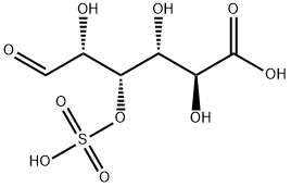 glucuronic acid 3-sulfate Struktur