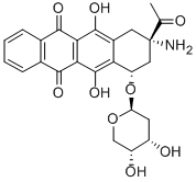 Amrubicin Struktur