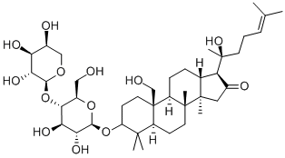 假马齿苋皂素 A, 11028-00-5, 结构式