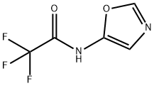 2,2,2-Trifluoro-N-5-oxazolylacetamide Struktur