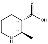 2S,3R-2-METHYL-PIPERIDINE-3-CARBOXYLIC ACID Struktur