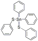 Diphenylbis(phenylthio)stannane Structure