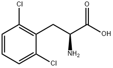 2,6-二氯-DL-苯丙氨酸, 110300-03-3, 结构式