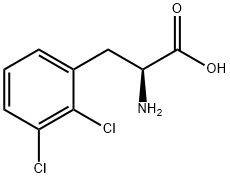 2,3-二氯-DL-苯丙氨酸, 110300-04-4, 结构式