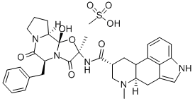 ジヒドロエルゴトキシン 化学構造式