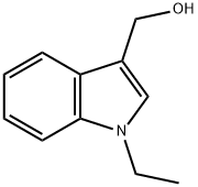 1-ETHYL-1H-INDOLE-3-METHANOL 结构式