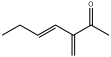 4-Hepten-2-one, 3-methylene-, (E)- (9CI) Structure