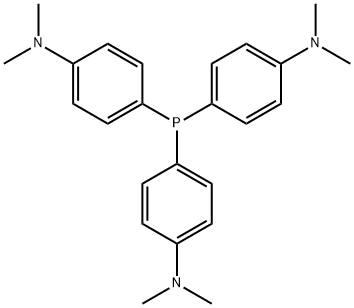 三(4-二甲基氨基苯基)膦, 1104-21-8, 结构式