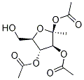 甲基 BETA-D-阿拉伯呋喃糖苷三乙酸酯, 110415-62-8, 结构式