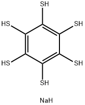 苯六硫酚六钠,110431-65-7,结构式