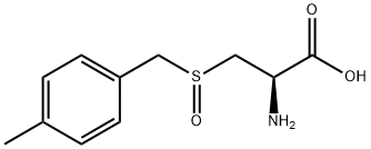 L-ALANINE, 3-[[(4-METHYLPHENYL)METHYL]SULFINYL]- Structure