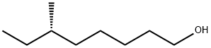 (S)-(+)-6-メチル-1-オクタノール 化学構造式