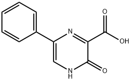 3-OXO-6-PHENYL-3,4-DIHYDROPYRAZINE-2-CARBOXYLIC ACID Structure