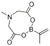 6-メチル-2-(プロプ-1-エン-2-イル)-1,3,6,2-ジオキサザボロカン-4,8-ジオン 化学構造式