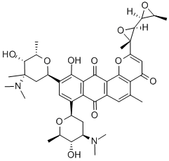 ヘダマイシン 化学構造式