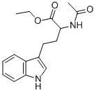 N-ACETYL-D,L-HOMOTRYPTOPHAN, ETHYL ESTER Structure