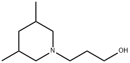 3-(3,5-二甲基哌啶-1-基)丙-1-醇, 110514-23-3, 结构式