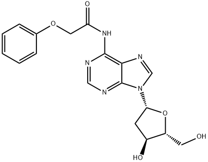 N6-PHEAC-DEOXYADENOSINE Struktur