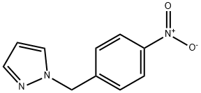 1-[(4-Nitrophenyl)methyl]pyrazole, 110525-57-0, 结构式