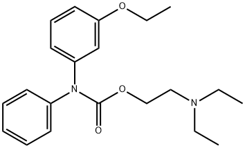 (m-Ethoxyphenyl)phenylcarbamic acid 2-(diethylamino)ethyl ester Structure