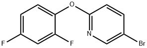 5-bromo-2-(2,4-difluoro-phenoxy)-pyridine,1105663-74-8,结构式