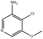 4-CHLORO-5-METHOXYPYRIDIN-3-AMINE Structure