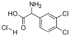 2-AMino-2-(3,4-dichlorophenyl)acetic Acid Hydrochloride Structure