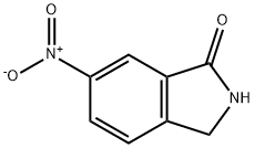 6-硝基-异吲哚啉-1-酮, 110568-64-4, 结构式