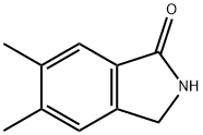 5,6-DIMETHYL-2,3-DIHYDRO-ISOINDOL-1-ONE Structure