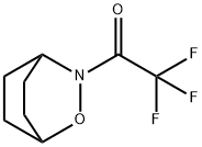 2-Oxa-3-azabicyclo[2.2.2]octane, 3-(trifluoroacetyl)- (9CI) Structure