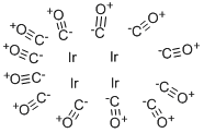 ドデカカルボニル四イリジウム 化学構造式