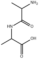 D-Alanine,  N-D-alanyl-,  labeled  with  carbon-14  (9CI) 化学構造式