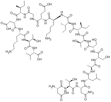 链球菌M蛋白多肽 结构式