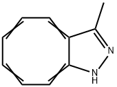 1H-Cyclooctapyrazole,  3-methyl- Structure
