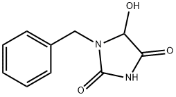 5-Hydroxy-1-(phenylmethyl)-2,4-imidazolindion Structure
