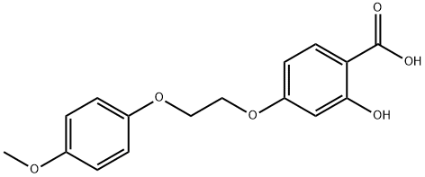 4-[2-(4-Methoxyphenoxy)ethoxy]salicylic acid|