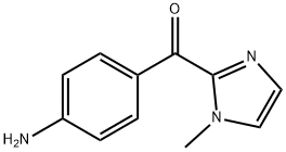 (4-AMINOPHENYL)(1-METHYL-1H-IMIDAZOL-2-YL)METHANONE Structure