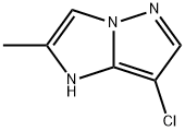 1H-Imidazo[1,2-b]pyrazole,  7-chloro-2-methyl-|