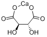 DL-酒石酸カルシウム四水和物 化学構造式