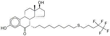 (7α,17β)-3,17-Dihydroxy-7-[9-[(4,4,5,5,5-pentafluoropentyl)thio]nonyl]-estra-1,3,5(10)-trien-6-one price.