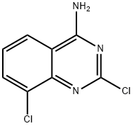 2,8-二氯喹唑啉-4-胺, 1107694-84-7, 结构式