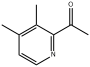 Ethanone,1-(3,4-dimethyl-2-pyridinyl)-) 化学構造式