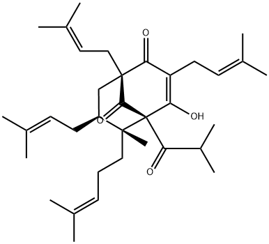 贯叶金丝桃素,11079-53-1,结构式