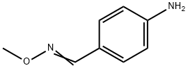 Benzaldehyde, 4-amino-, O-methyloxime (9CI) 化学構造式