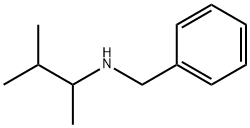 N-ベンジル-3-メチルブタン-2-アミン 化学構造式