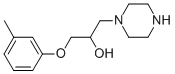 1-PIPERAZIN-1-YL-3-M-TOLYLOXY-PROPAN-2-OL